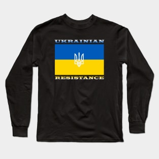 Ukrainian Resistance Long Sleeve T-Shirt